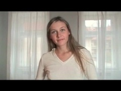 Free Kilo Movies presents: Adorable skinny chick stripping and showing tits
