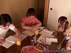 Free Kilo Movies presents: Asian teenager pussyfucked before facial