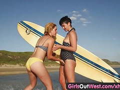 Free Kilo Movies presents: Girls out west - three australian lesbians licking assholes