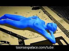 Free Kilo Movies presents: Outerspace ass effect 3d animated