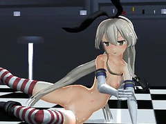 Free Kilo Movies presents: Mmd 2 babes pierced tits sex toy fingering squirting gv00112