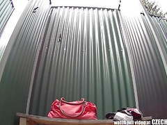 Free Kilo Movies presents: Amazing young girl shower voyeur