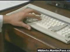 Free Kilo Movies presents: Busty midget fucked on a table