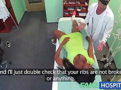 Free Kilo Movies presents: Fakehospital english beauty sucks and fucks for healthcare