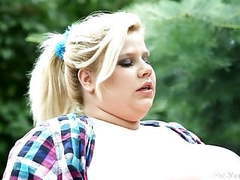 Free Kilo Movies presents: Busty and beautful bbw rebecca punishes sub