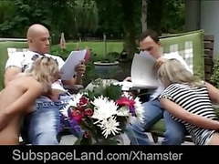 Free Kilo Movies presents: Two blonde slaves opressed hard by them masters