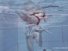 Free Kilo Movies presents: Roxalana chech in scuba diving in the pool