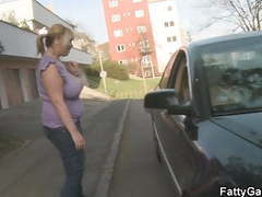 Free Kilo Movies presents: Sexy chubby blonde picks up him for play