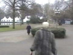 Free Kilo Movies presents: German fat woman sucking and fucking in public...bmw