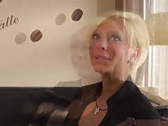 Free Kilo Movies presents: Sexy blonde milf first porn
