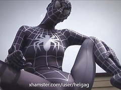 Free Kilo Movies presents: Real spider-woman super flexible - by helga