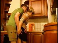 Free Kilo Movies presents: Mature 45 yo woman clothed panty fuck