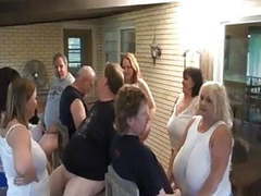 Free Kilo Movies presents: Mature bbw sluts sucking cock in group fun