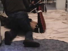 Free Kilo Movies presents: Kathy hogtied and struggling