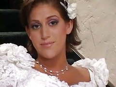 Free Kilo Movies presents: Bride & a hottie share a big cock