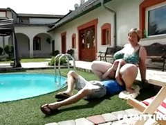 Free Kilo Movies presents: Bbw femdom session with hard face sitting and cock stroking