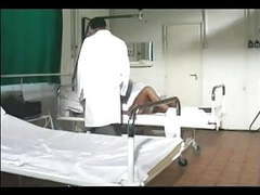 Free Kilo Movies presents: Threesome with a blonde nurse in white stockings