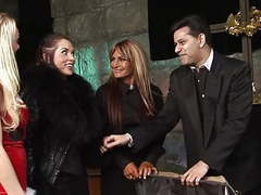 Free Kilo Movies presents: Seductive nuns invite priests to a fascinating group sex
