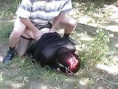 Free Kilo Movies presents: Young redhead girl sucking and fucking outdoor