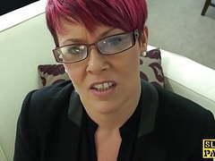 Free Kilo Movies presents: Redhead british sub roughly fucked
