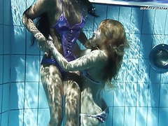 Free Kilo Movies presents: Silvie and zhanetta underwater naked babes