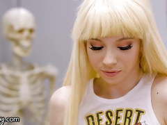 Free Kilo Movies presents: Girlsway doctor milf diagnosed teen with squirting orgasms