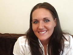 Free Kilo Movies presents: Shy and nervous teen makes her first porn video