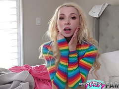 Free Kilo Movies presents: Daddy caught petite teen pounding her step-brother