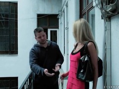 Free Kilo Movies presents: Blonde bound to a chair by her sexy mistress