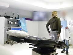 Free Kilo Movies presents: Gynecologist bangs his patient while boyfriend waits outside, Blonde, Blowjob, Cumshot, Hidden Camera, Teen, Spanish, Doggy Style, Big Natural Tits, Friends, Patient, Cowgirl, Man, Boyfriend, FAKings, Guy, Lucky, Bang, Wait, Sure