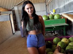 Free Kilo Movies presents: Gina ferocious with natural tits and hot ass gets fucked hard, Couple, Hardcore, Brunettes, Long Hair, Latina, MILF, Shorts, Pussy Licking, Blowjob, Big Tits, Natural Tits, Hot Ass