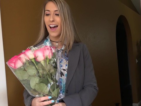 Free Kilo Movies presents: Pretty chick kimber lee moans loudly while getting drilled in pov