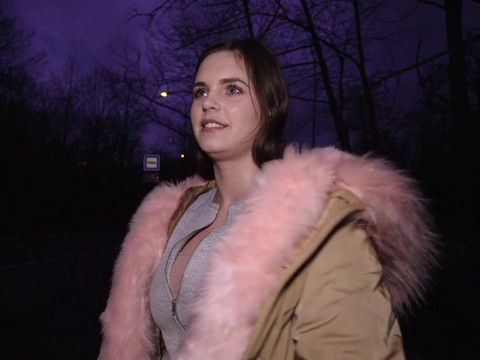 Free Kilo Movies presents: Outdoors fucking in pov with busty brunette stranger taylee wood