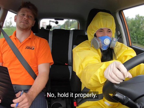 Free Kilo Movies presents: Driving instructor fucks orgasmic pussy of skinny czech lexi dona