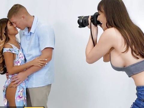 Free Kilo Movies presents: Experienced lexi luna knows how to make clara trinity & her bf loosen up & have some sexual fun - brazzers