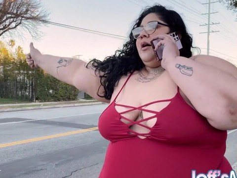 Free Kilo Movies presents: Bbw crystal blue would do anything for a ride