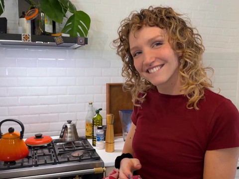 Free Kilo Movies presents: Blonde serafina sky moans while being fucked in the kitchen