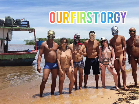 Free Kilo Movies presents: I took my wives to a gangbang with my friends on an old boat in salvador