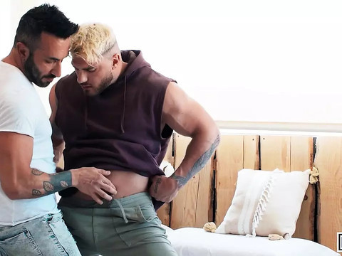 Free Kilo Movies presents: Men - eager johnny viper gets a mouthful of cum after william seed fucks his ass in doggystyle