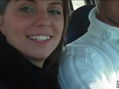 Free Kilo Movies presents: Gf licks his cock in the car