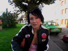 Free Kilo Movies presents: Girl fucked outdoors and then she swallows