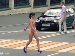 Free Kilo Movies presents: Hidden cam captures jeny getting repeatedly stripped in public!