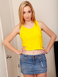 Free Kilo Movies presents: Perky breasted Zoey Parker fingering her tight pussy