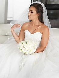 Free Kilo Movies presents: Bootylicious bride Kelsi Monroe screws a handsome officiant on her wedding day