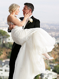 Free Kilo Movies presents: Hot blonde Anikka Albrite consummates her marriage vows after getting married