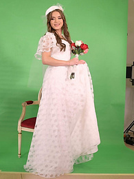 Free Kilo Movies presents: Russian bride Evelina Darling gets pulled by her hair & fucked doggystyle