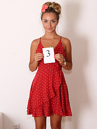 Free Kilo Movies presents: Brilliant czech cutie Victoria Puppy removes all clothes during a solo shoot